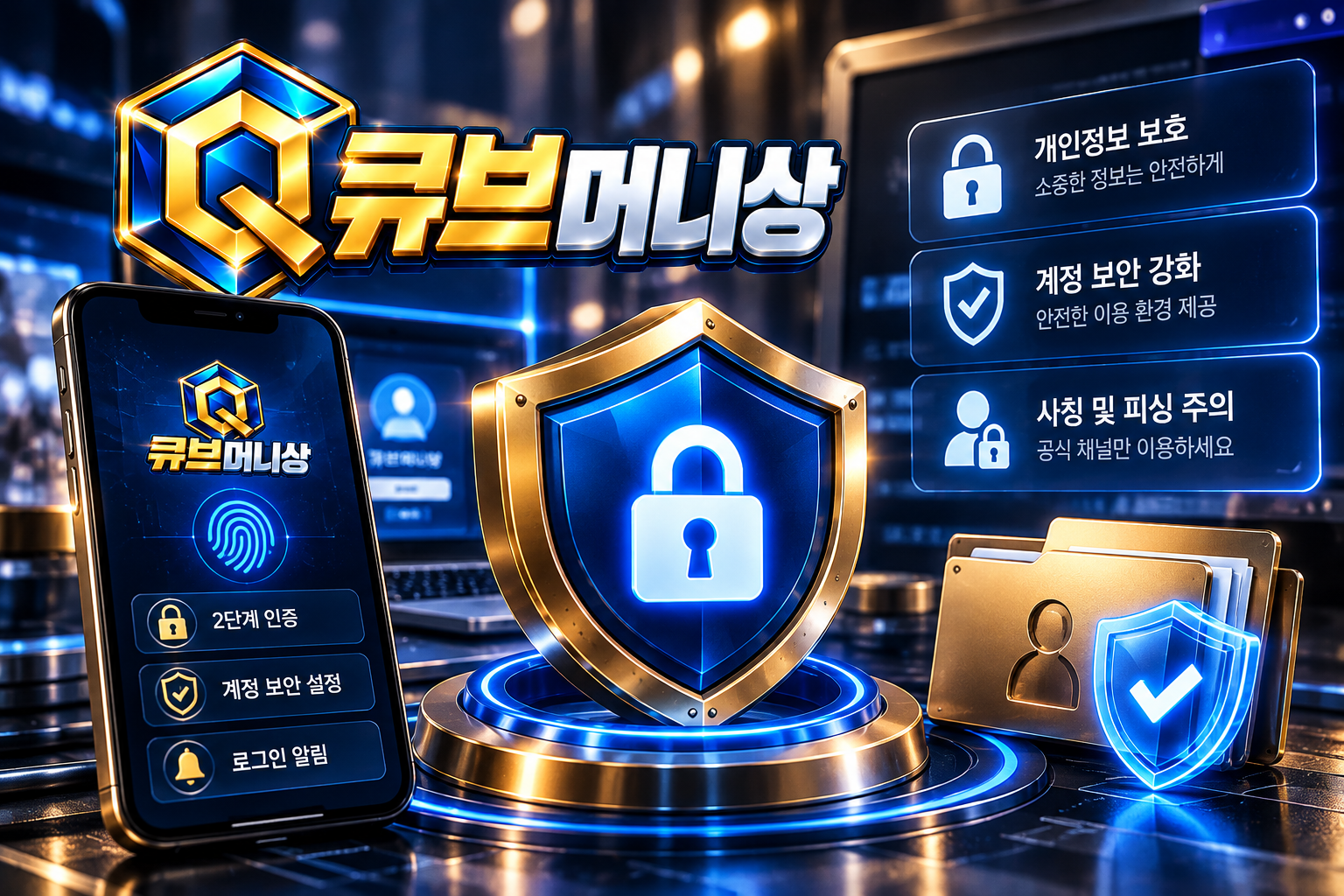게임 계정과 개인정보 보호를 위한 보안 안내