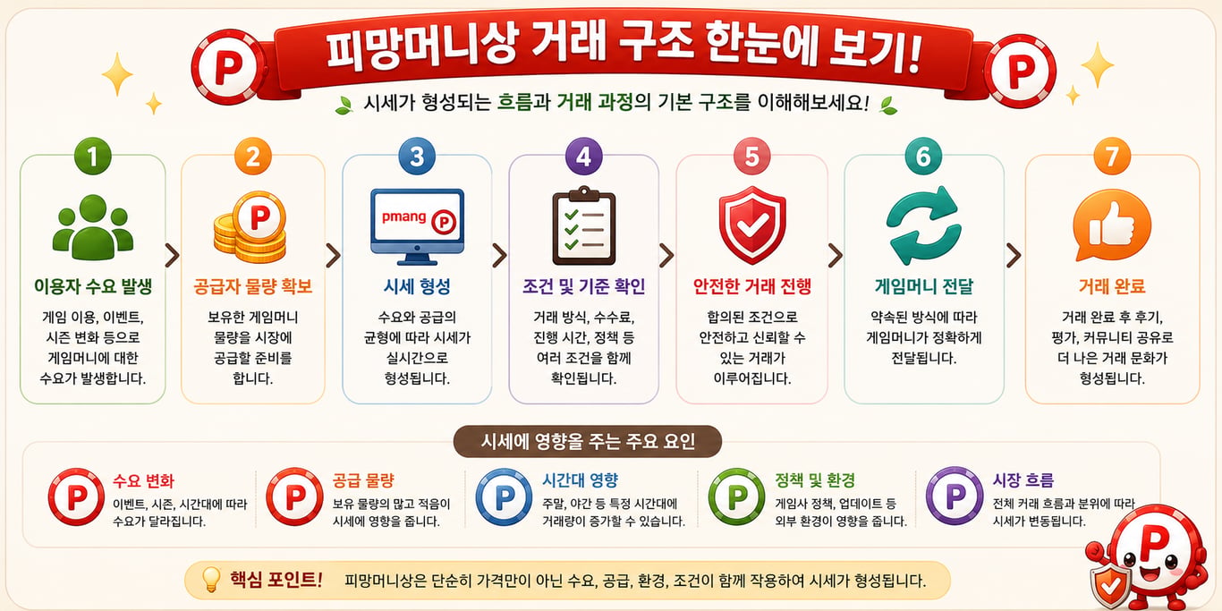 피망머니상 구조 흐름