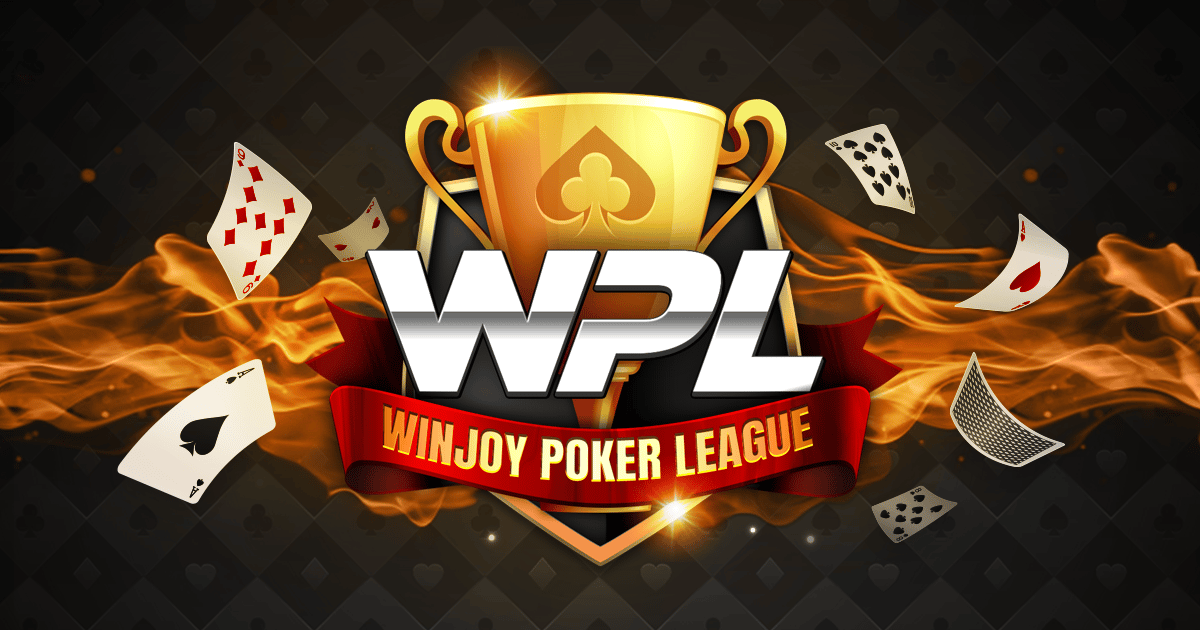 WPL 윈조이 포커 리그 공식 이미지