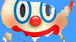 America is a clown meme