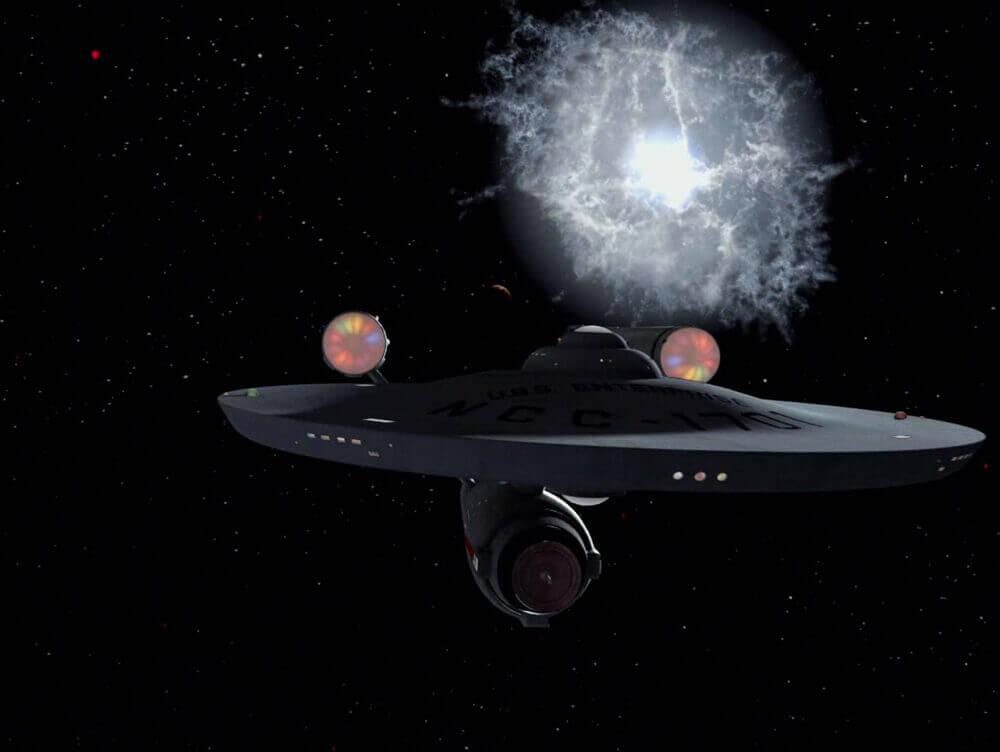 Starship Enterprise from Star Trek: The Original Series.