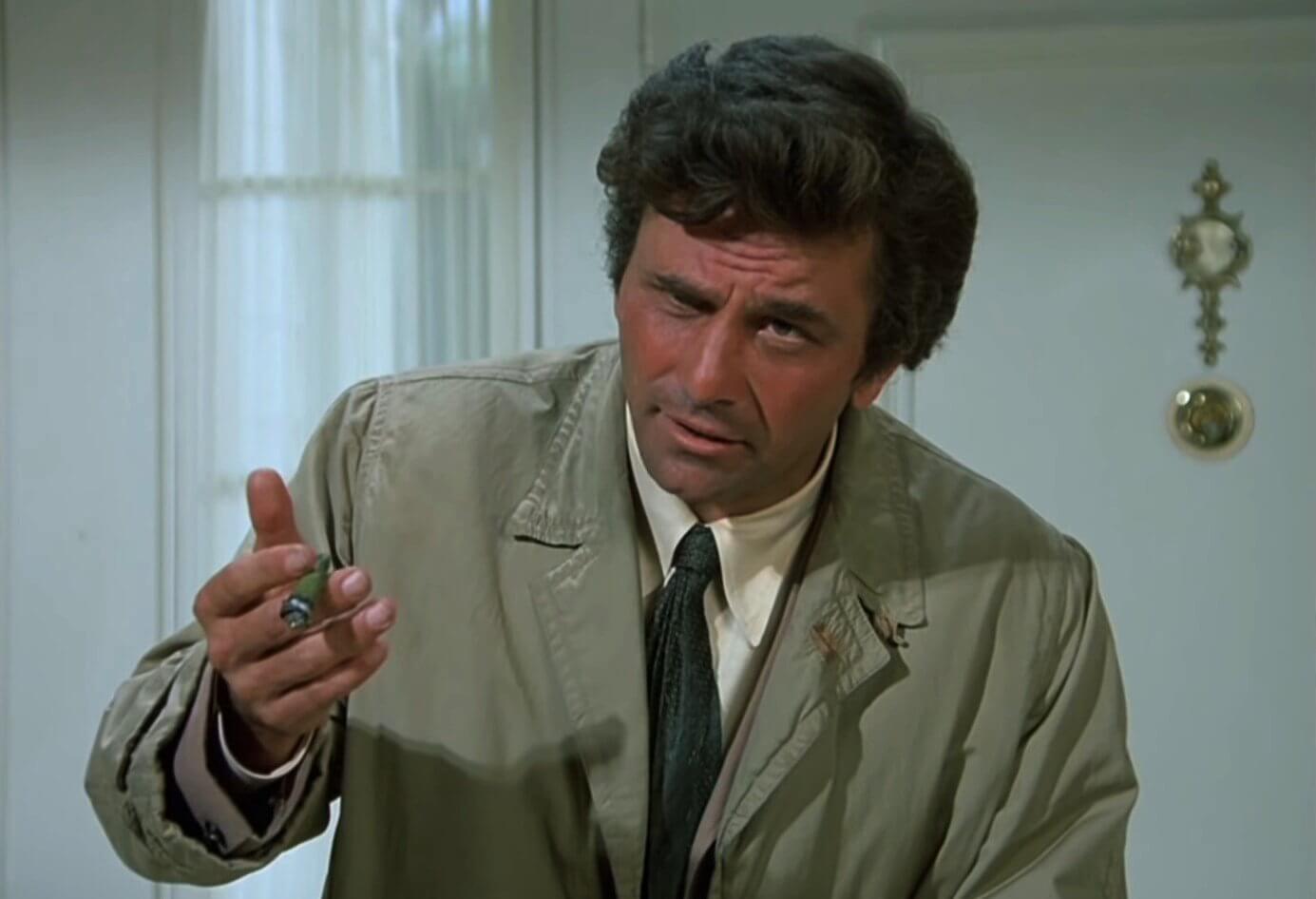 TV detective Columbo. 