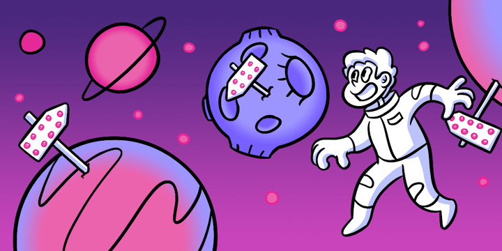source order astronaut in space