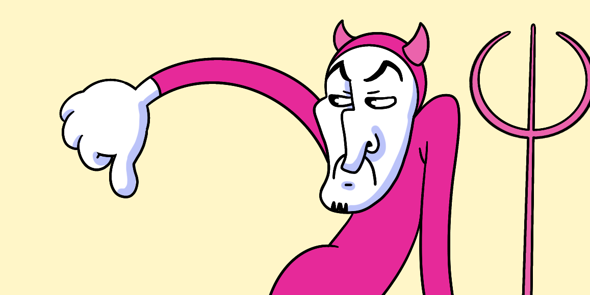 Devil cartoon