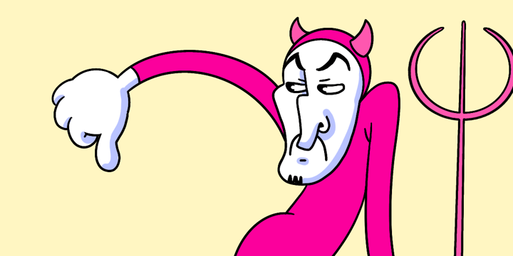 Devil cartoon