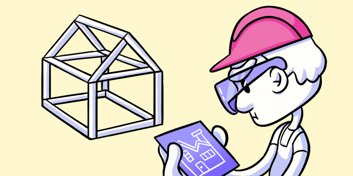 Frameworks are a collection of reusable code and design patterns.