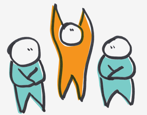 Composition showing the Rule of Odds.