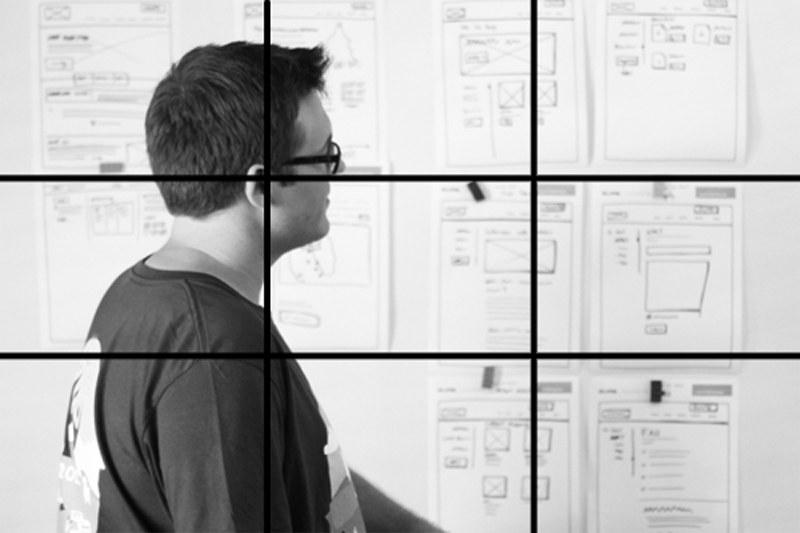 Composition showing the Rule of Thirds.