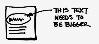 Actionable feedback. 