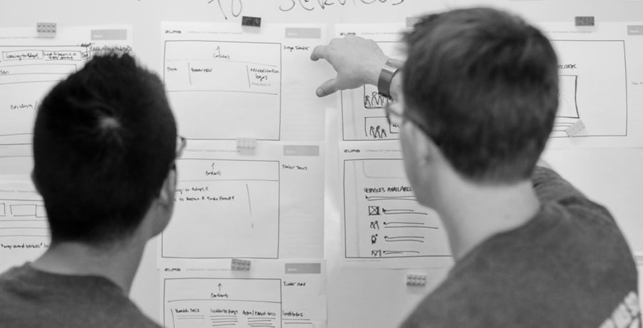 Design feedback review.