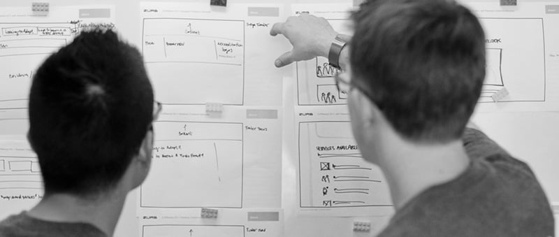 designers looking at hierarchy