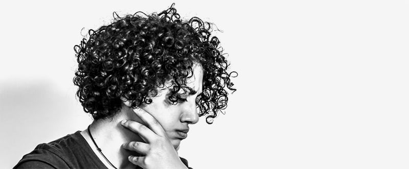 person deep in thought