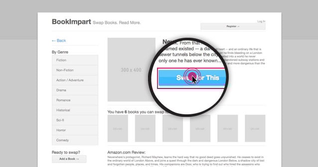 prototype wireframe clickable