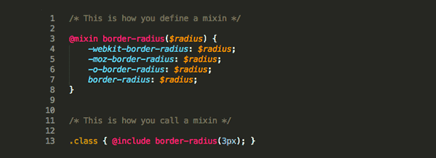 saas mixin example