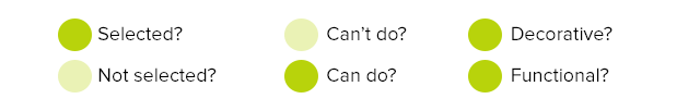 skeuminimalism too flat example