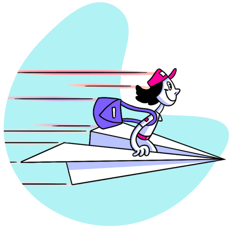 paper plane girl