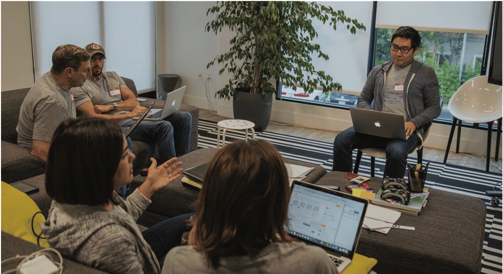 A design lead helping the team execute on a Flight Plan.