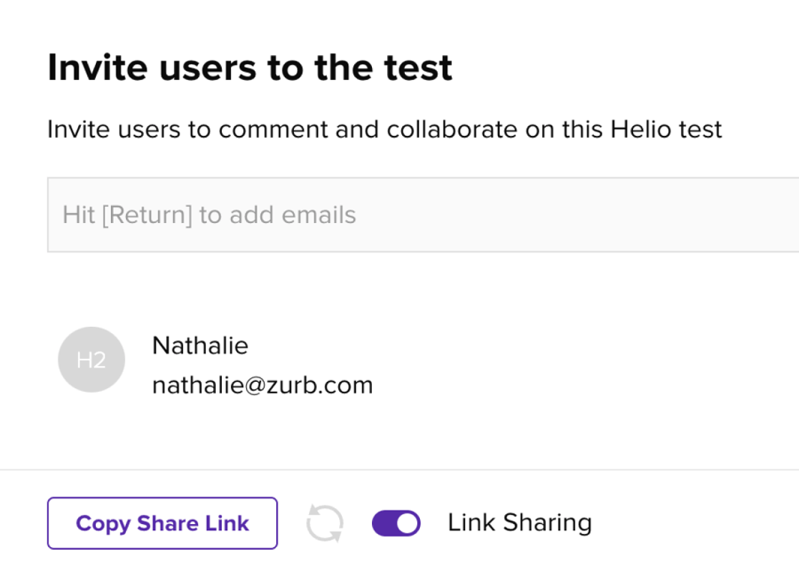how to send survey test to panel