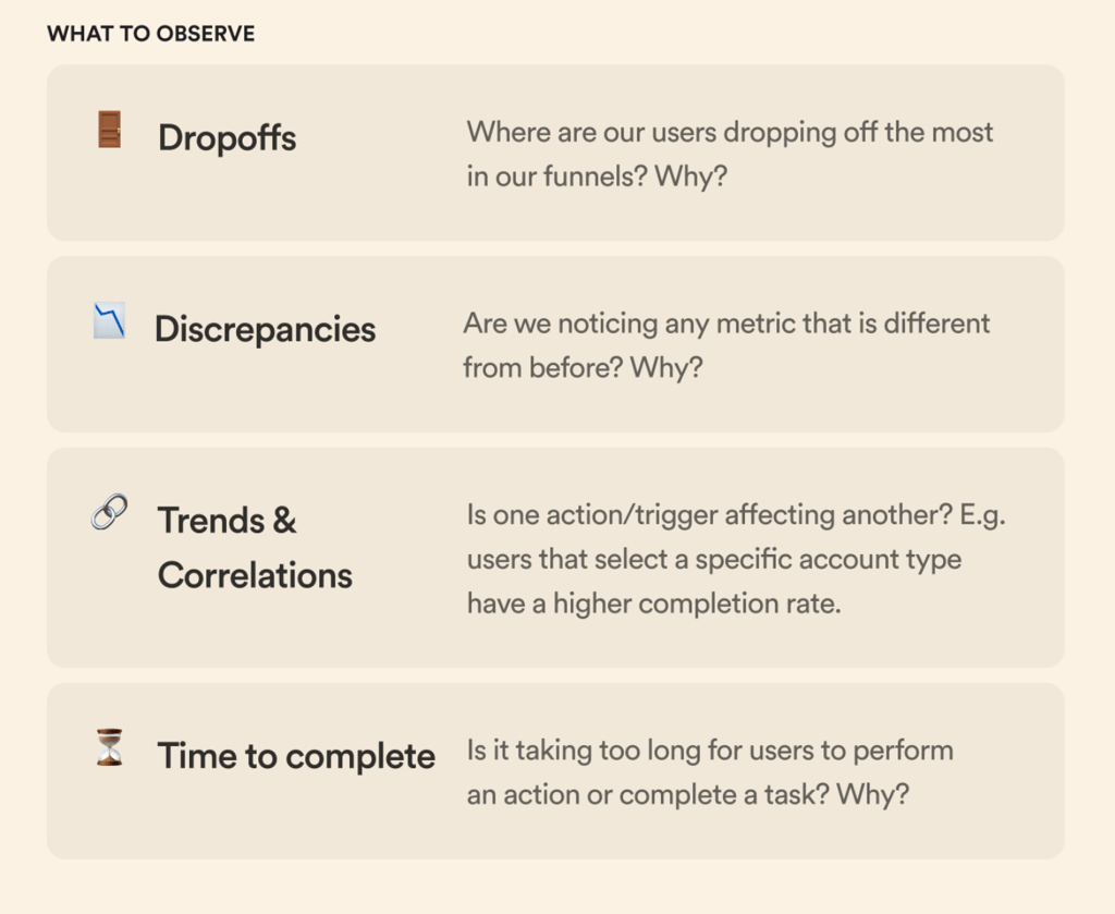 Utilize tools like user segmentation to understand different user groups.
