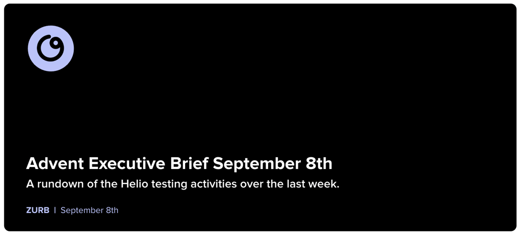 Executive briefs provide a holistic view of the data collected throughout a project.