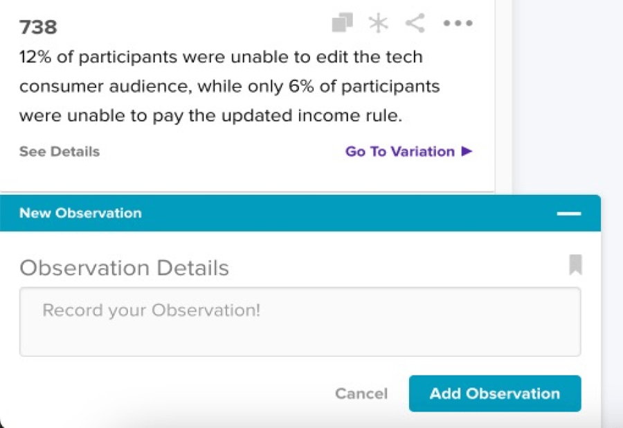 Analyze feedback