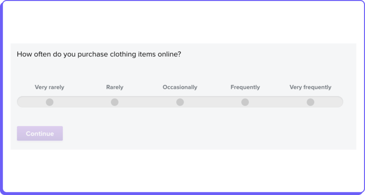 Likert question participants take flow
