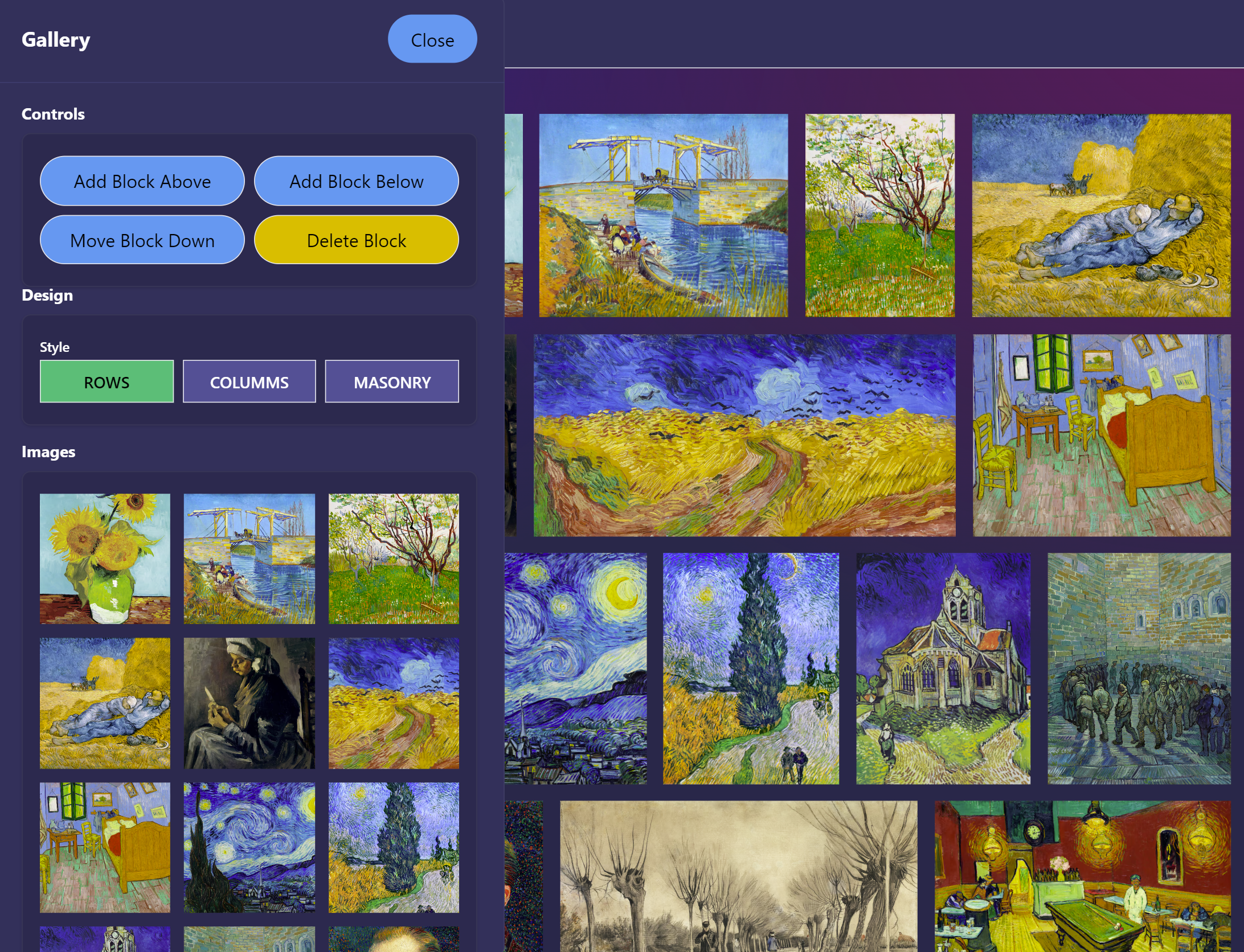 Art.Page Builder Screenshot