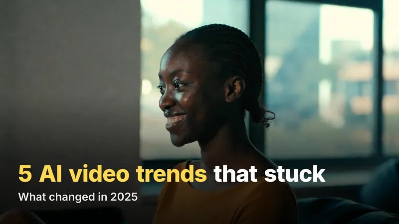 5 Game-Changing Trends in AI Video for 2025