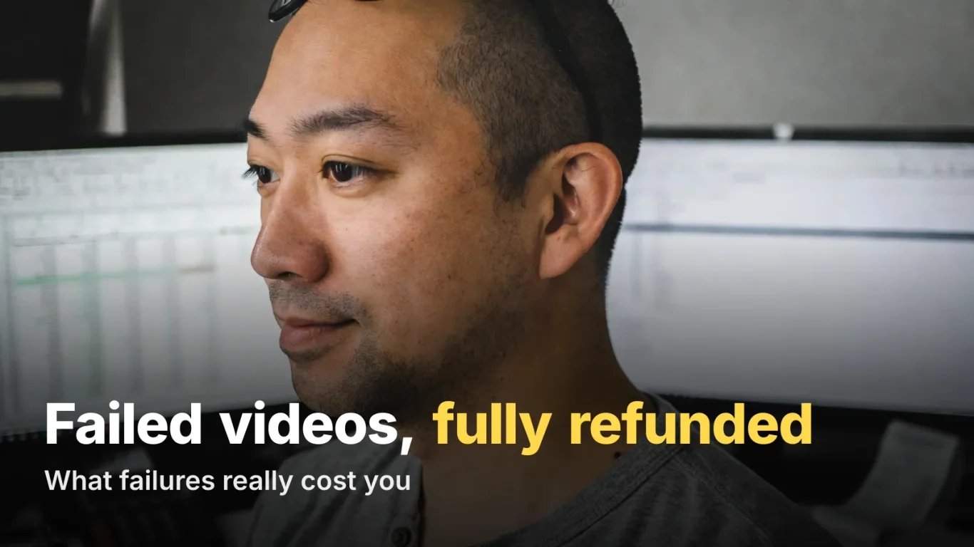 Misslungene Videos: erstattet statt berechnet