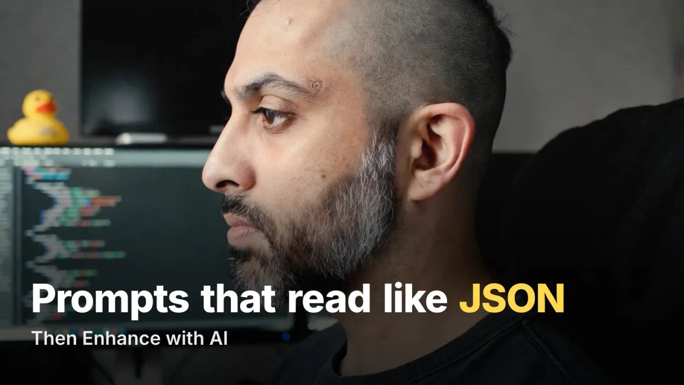 JSON-Prompting: + Enhance with AI