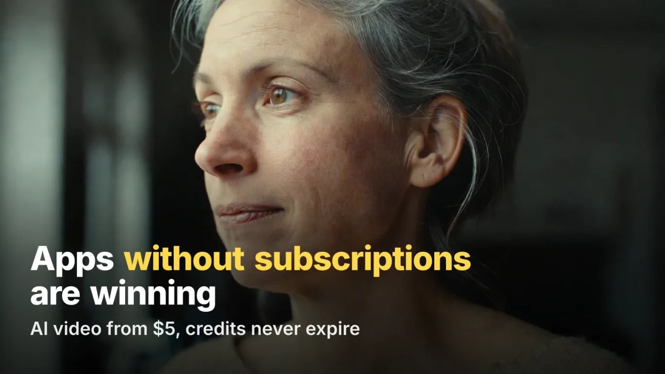No subscription: AI video from $5