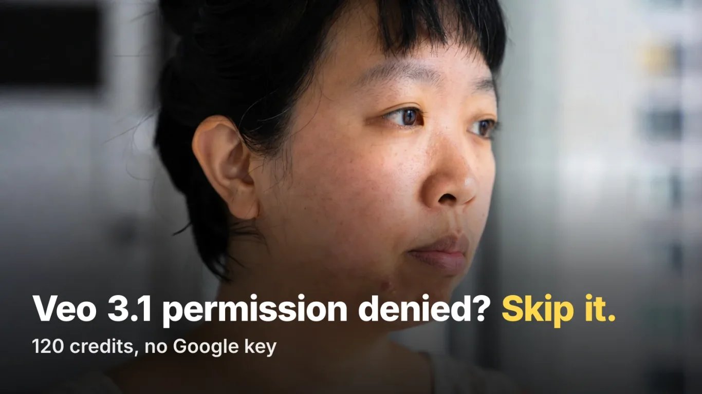 Permission denied: die Lösung für Veo 3.1