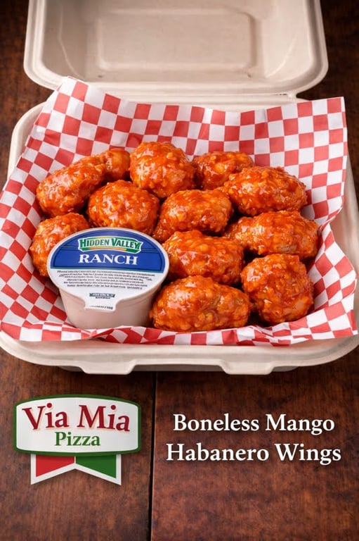 Boneless Mango Habanero Wings