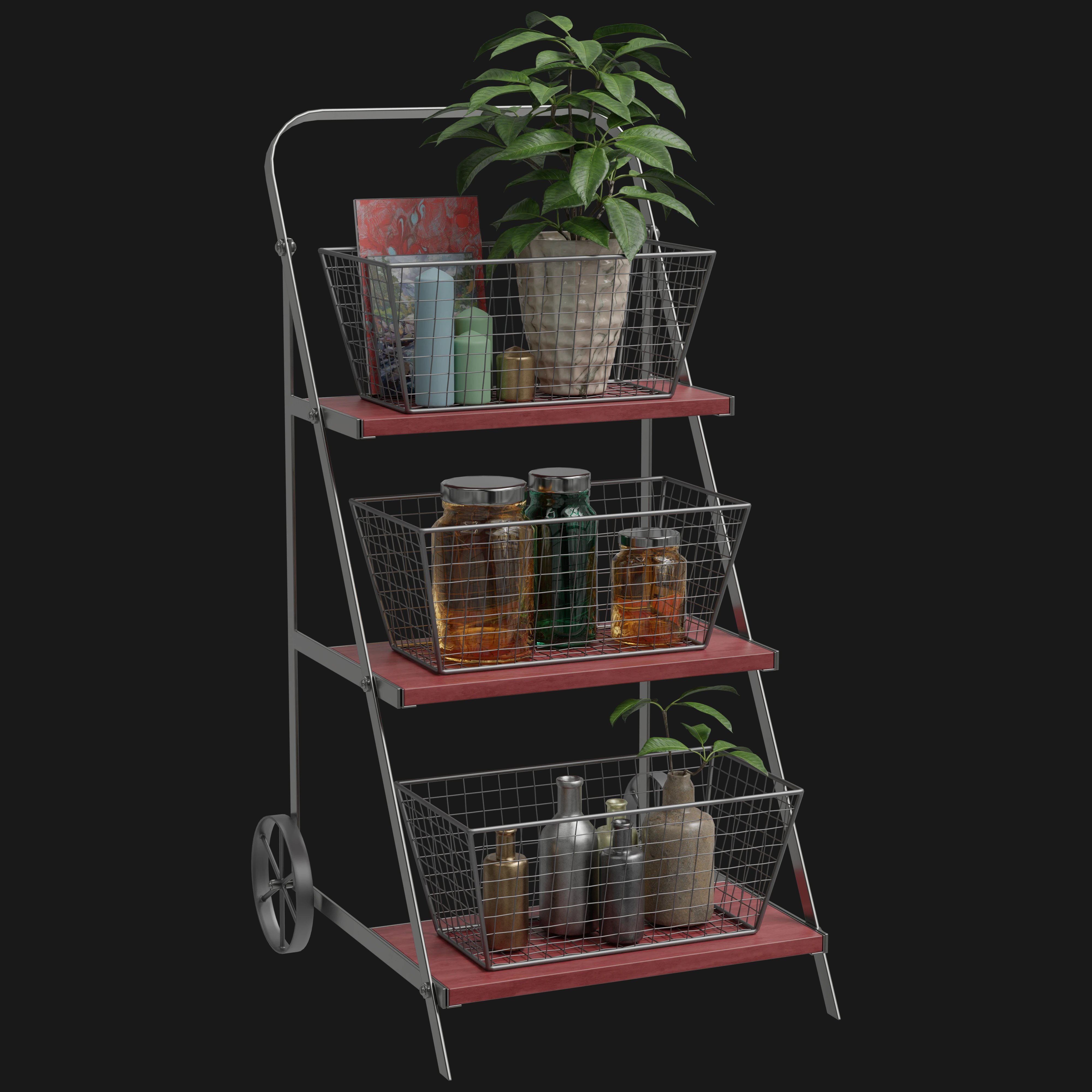 Utility Rack 3D Model - A23D