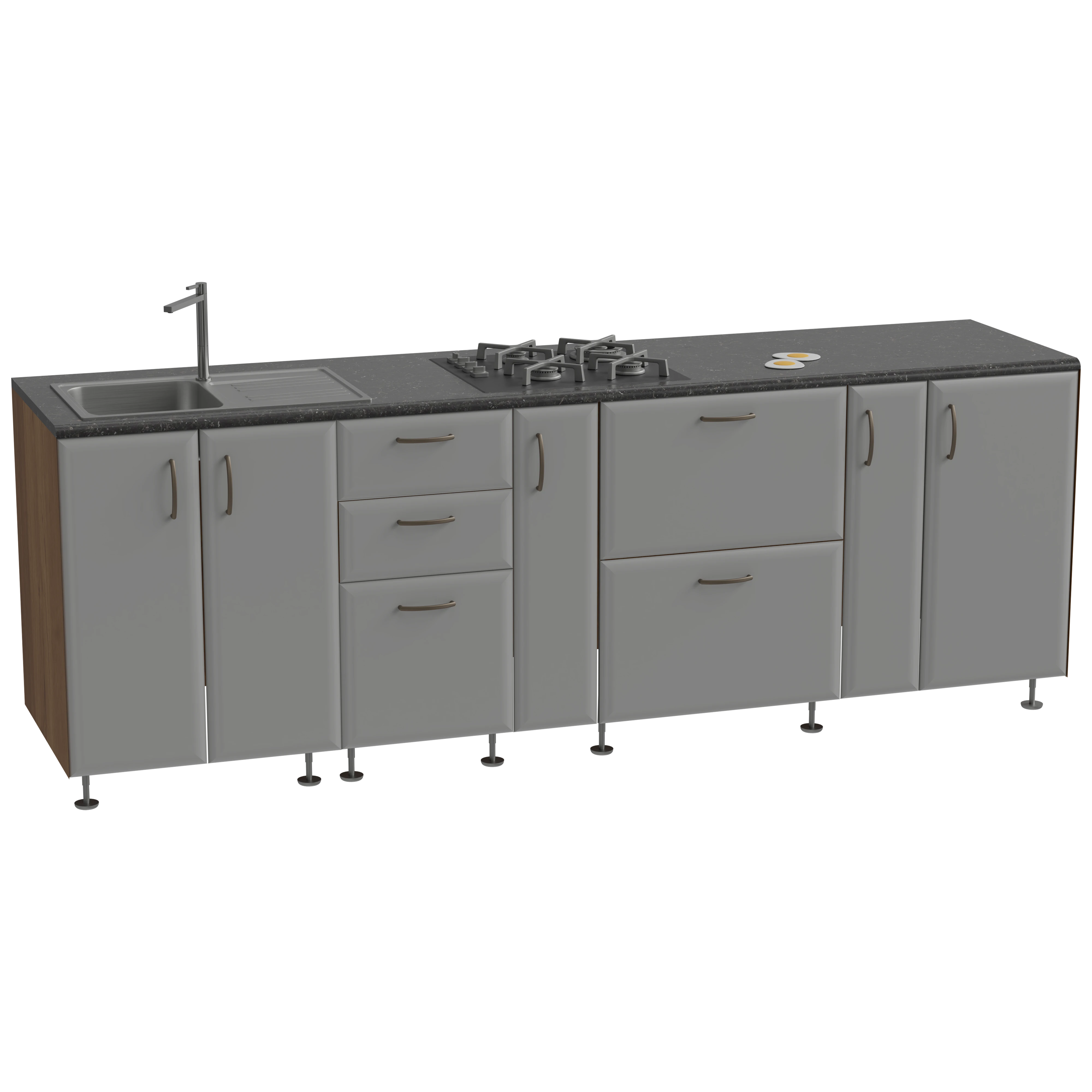 Kitchen Rack 3D Model - A23D