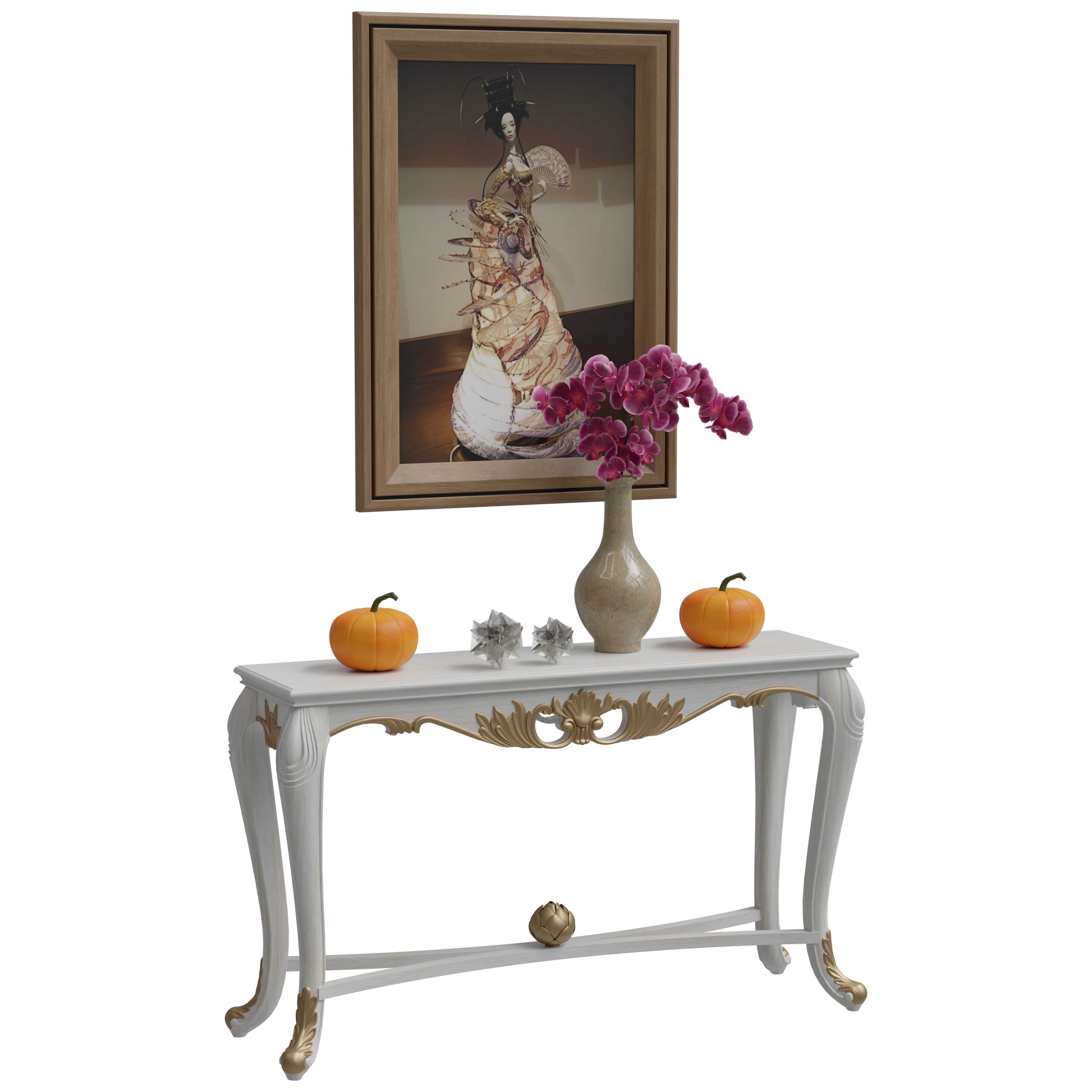 Console Table 3D Model - A23D