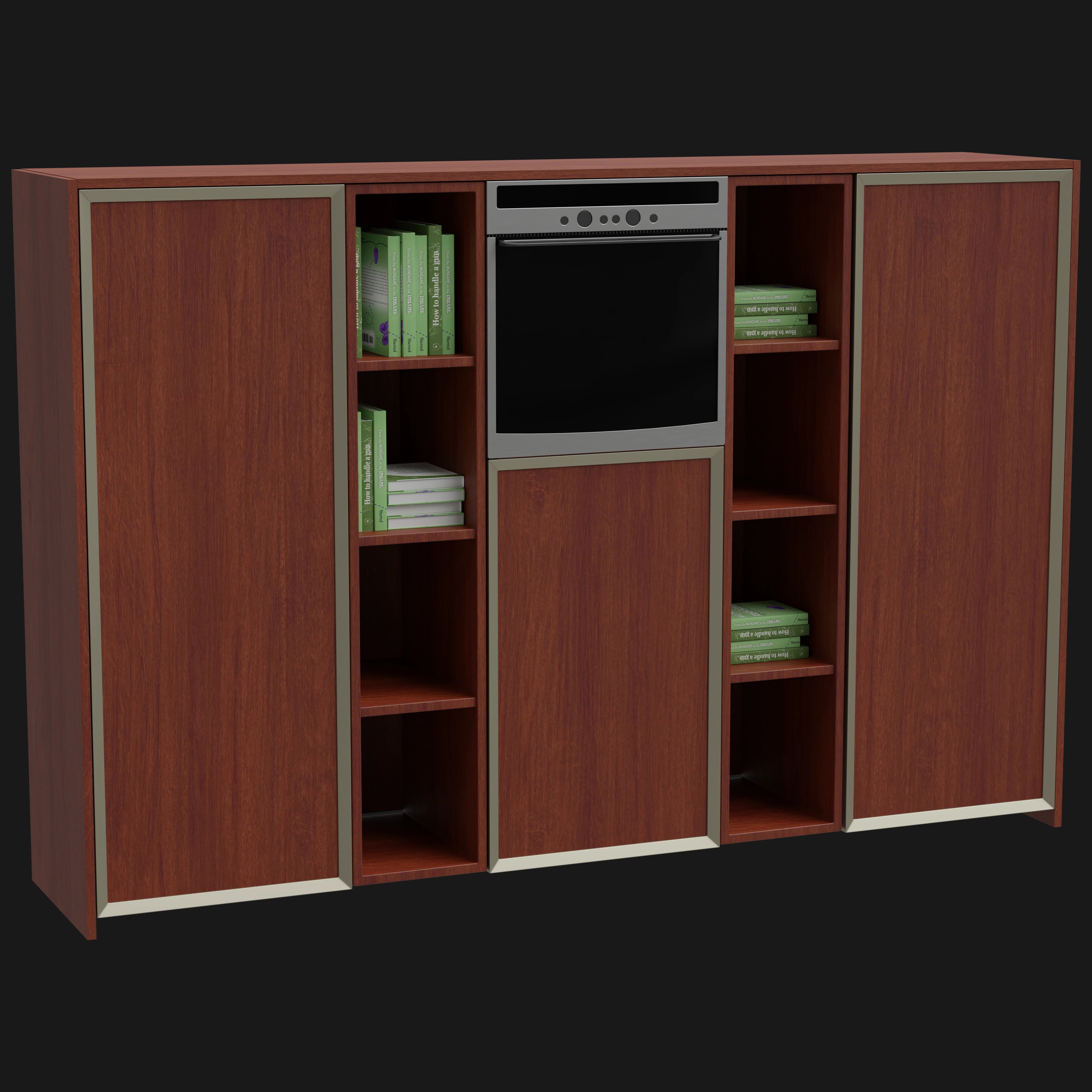 Kitchen Rack 3D Model - A23D