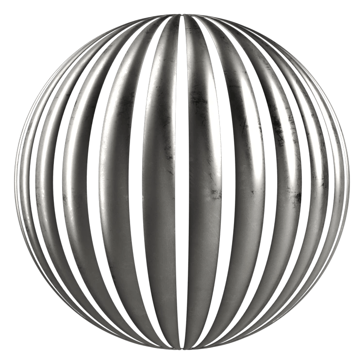 Metal Grille PBR Texture - A23D