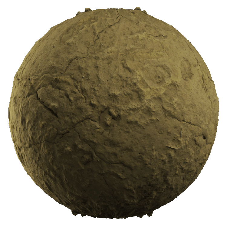 Compressed Soil PBR Texture - A23D
