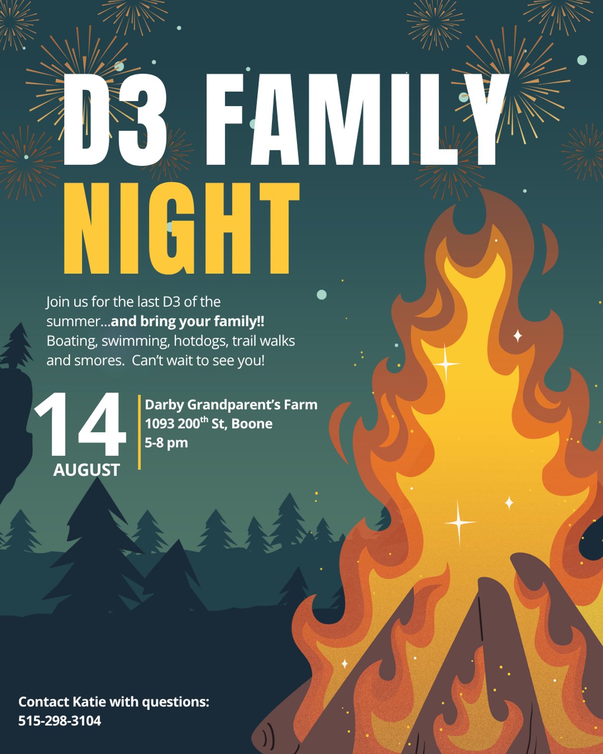 Join us!  And bring your family!