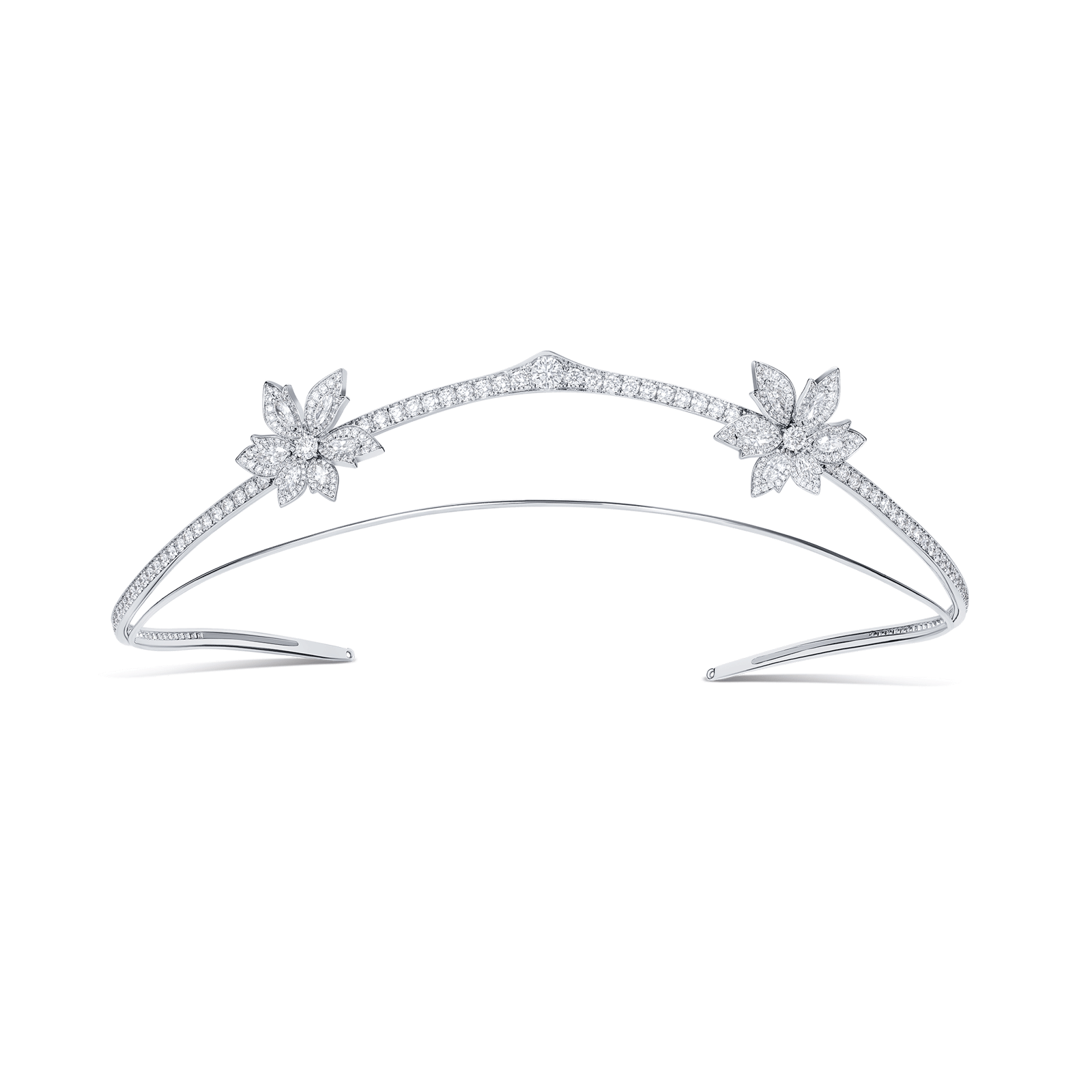 ✧tiara✧ ★2本 Palm Double Tiara - David Morris
