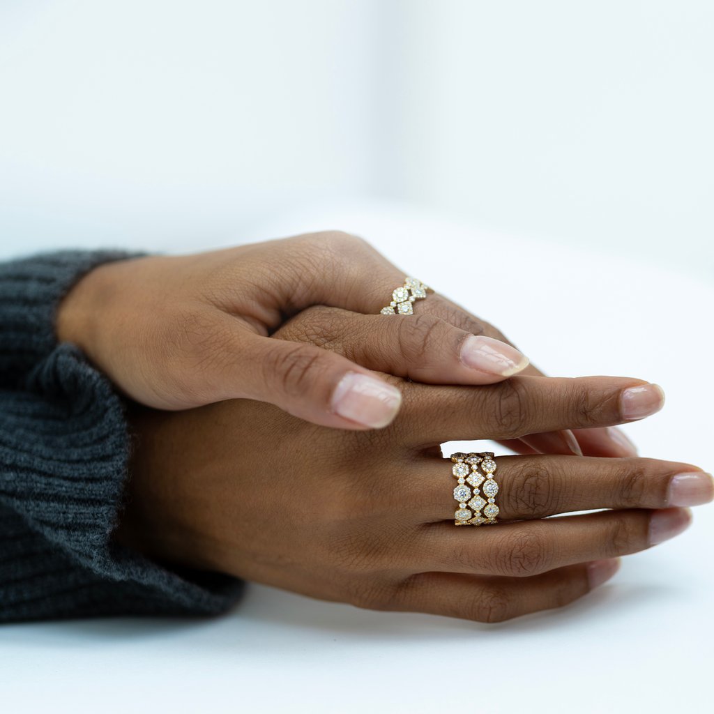Triolette close up ring from david morris