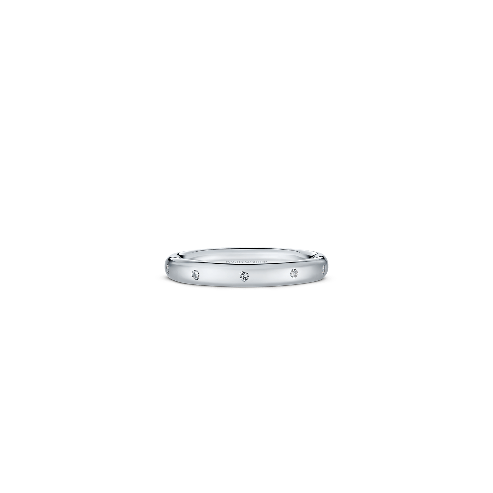 Diamond Court Band, 3mm - David Morris