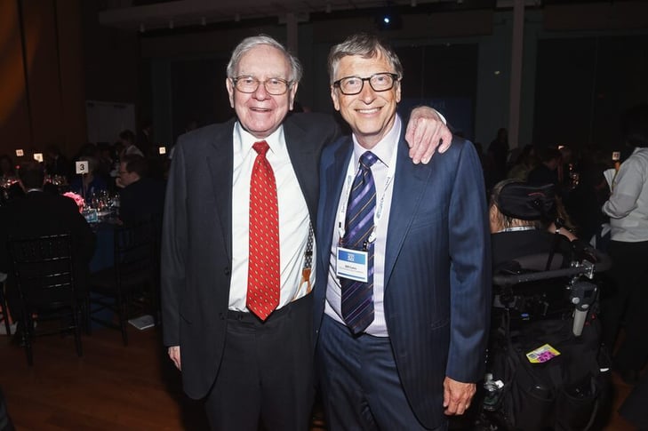 Warren Buffett and Bill Gates - Top 30 Richest People
