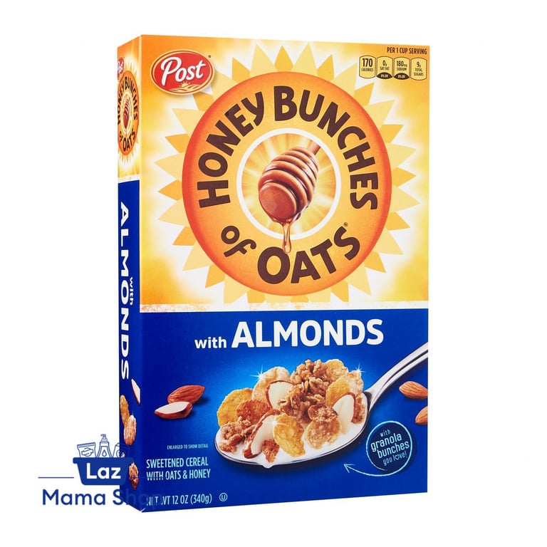 POST Honey Bunches of Oats with Almonds Whole Grain Cereal