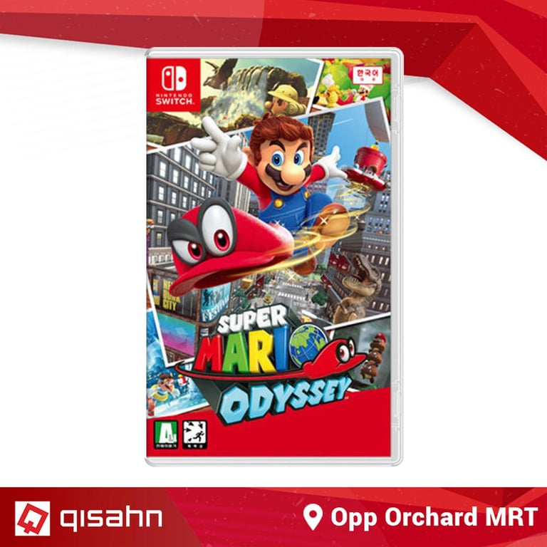 (Switch) Super Mario Odyssey English Game