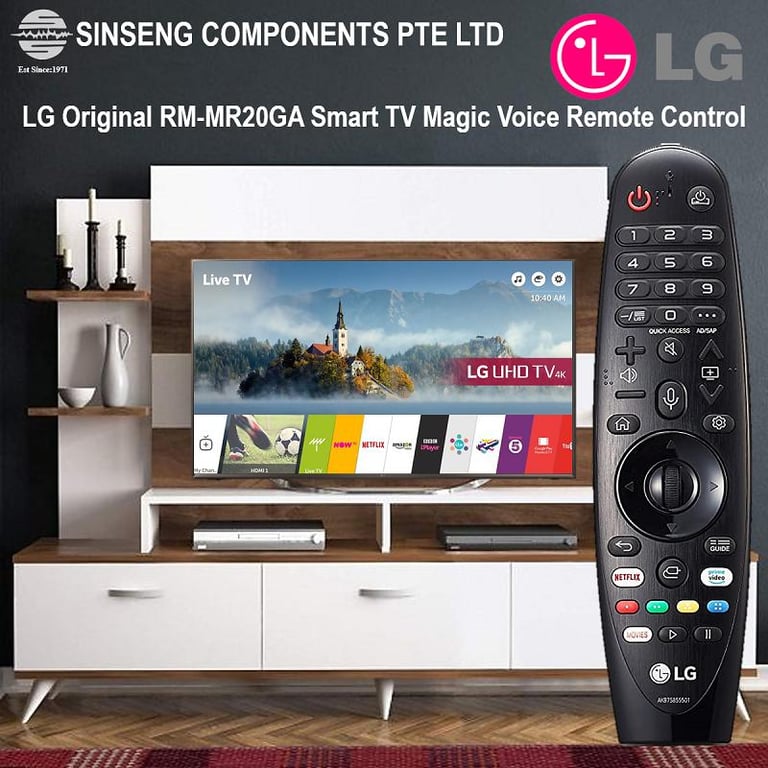 Original Universal LG Smart TV Magic Remote Control (Model No:RM-MR20GA)