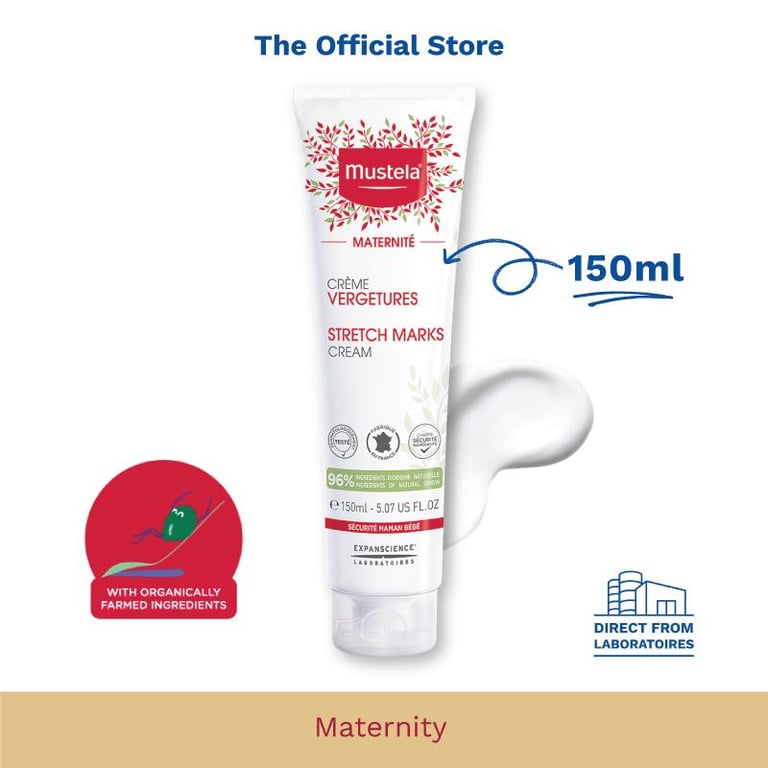 Mustela Maternite Stretch Marks Cream 150ml for Mums [Fragrance](exp 07/2024)