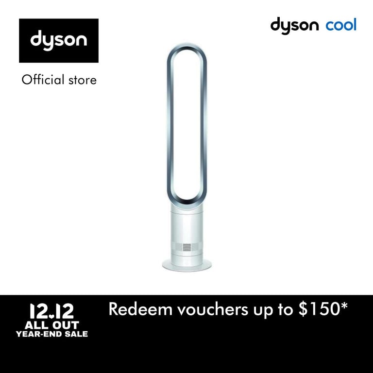 Dyson Cool ™ Tower Fan AM07 (White/Silver)