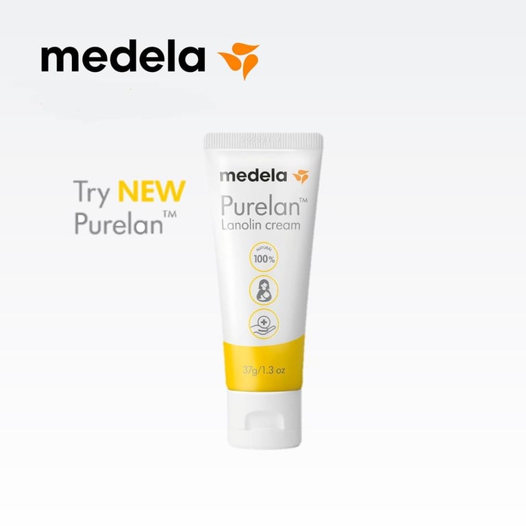 [2 Sizes] Medela Purelan Lanolin Nipple Cream 2.0 - 7g / 37g |  nipple cream / nipple care cream / lanolin nipple cream / lanolin